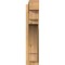 Ekena Millwork Merced Block Rough Sawn Outlooker, Western Red Cedar, 6"W x 24"D x 28"H OUT06X24X28MRC05RWR - alternate 4